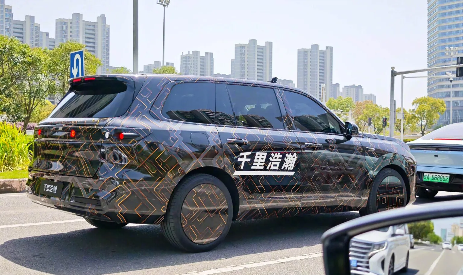 Флагманский вcедорожник Geely Galaxy Starship 9 замечен перед премьерой