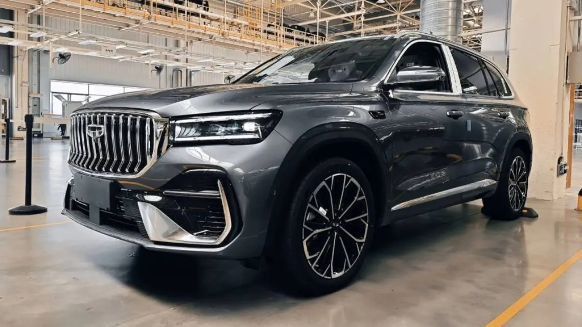 В Китае появились первые фотографии мощного Geely Monjaro 2026 года