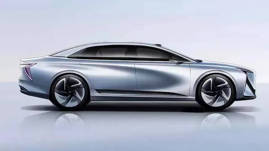 Представлен дизайн роскошного электрического седана Hongqi E702