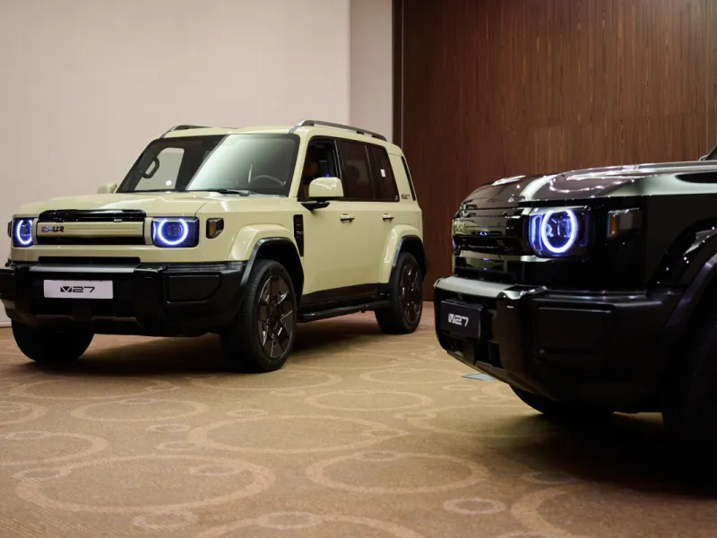 Chery показал внедорожник iCaur V27 для России