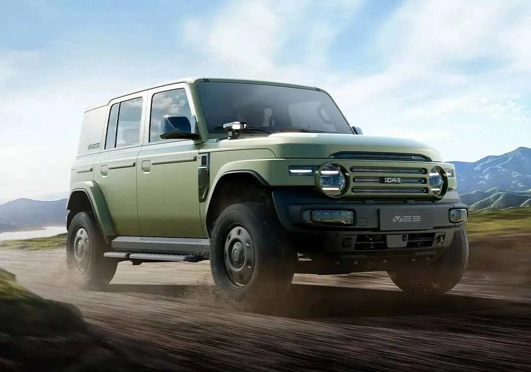 Электрокар iCar V23 сделали похожим на классический внедорожник Beijing