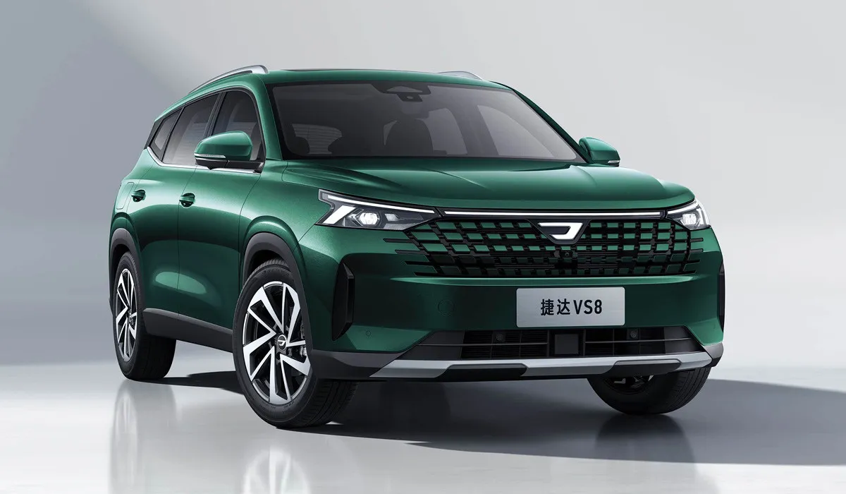 Новый кроссовер Jetta VS8. Он крупнее, чем VS7, но чисто символически