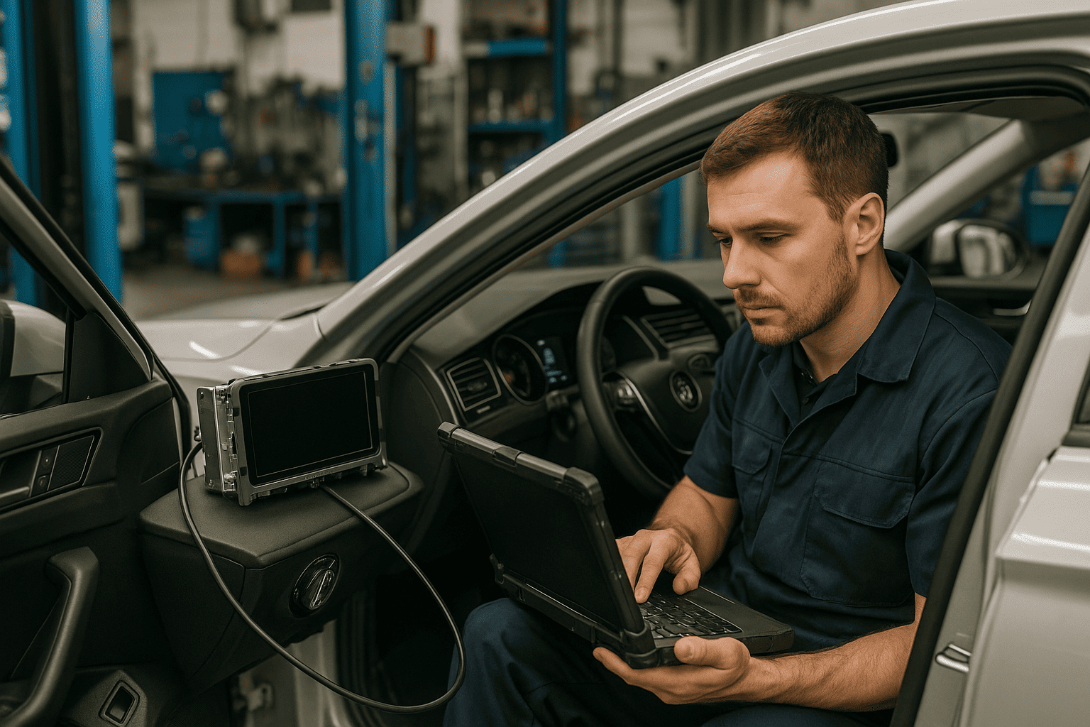 Перепрошивка блока