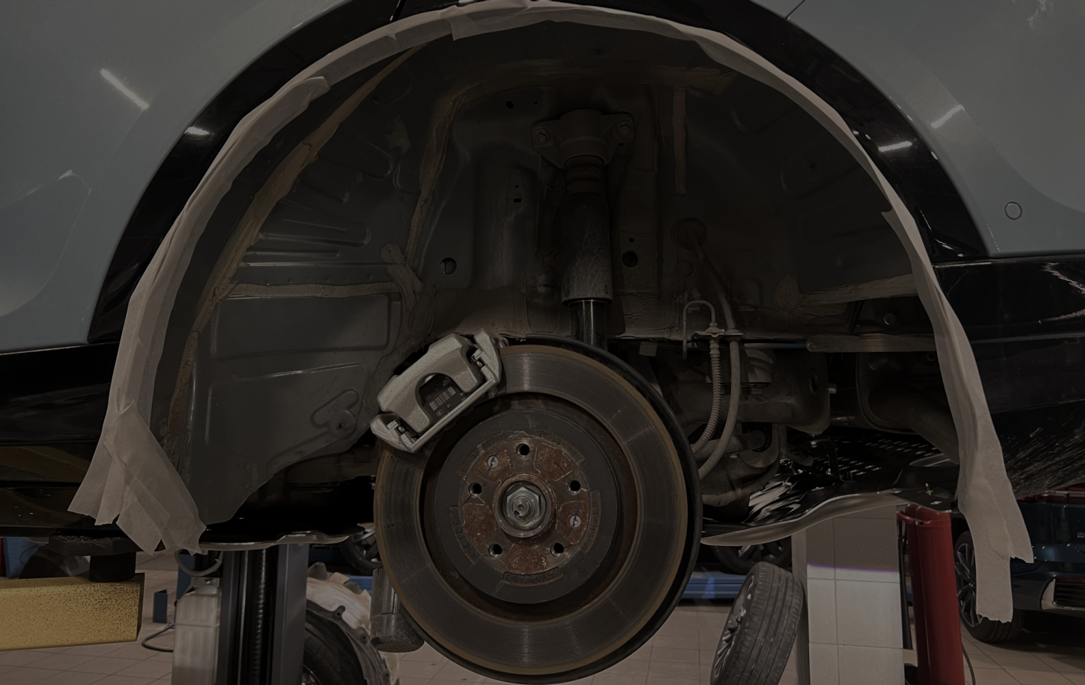 Противокоррозионная обработка арок Voyah Passion